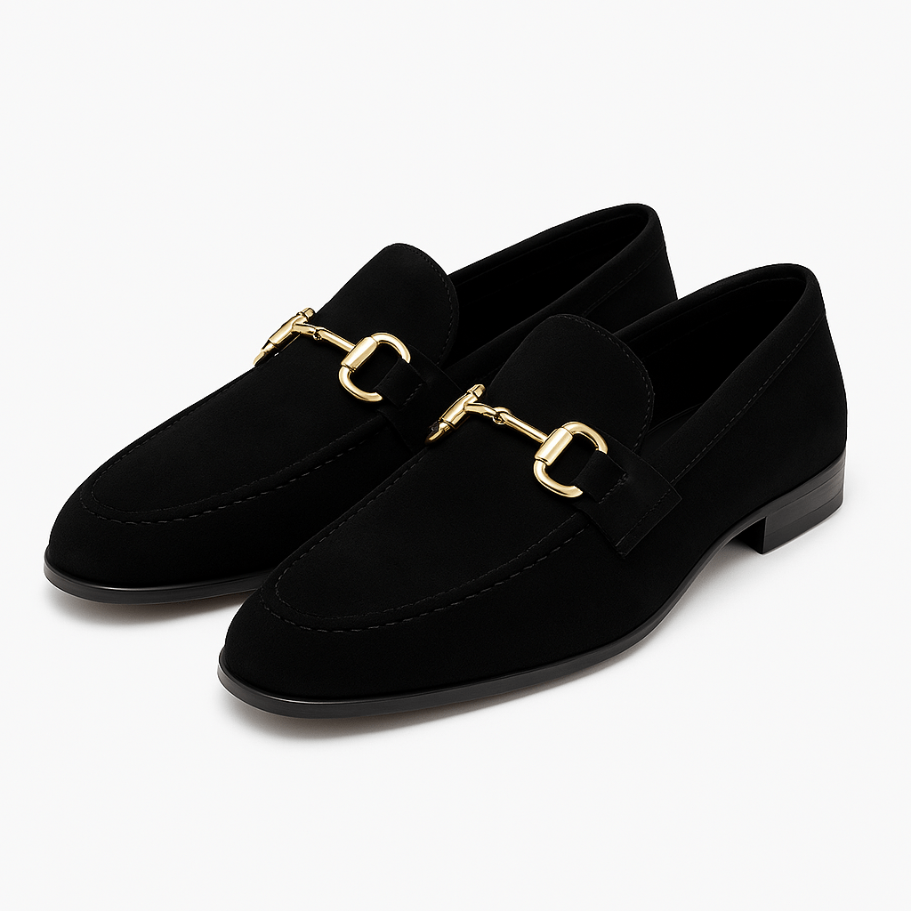 Men’s Leather Slip-On Loafers