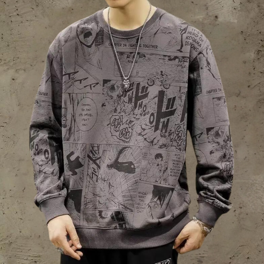 Stylish modern men's sweater
