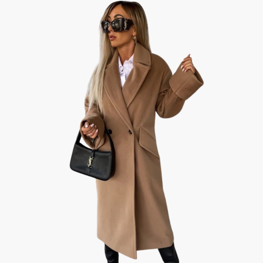 Warm Double Breasted Women's Winter Coat