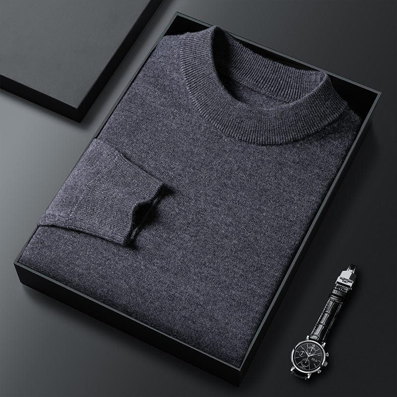 Dominic - Winter Classic Ribbed Knit Jumper Men