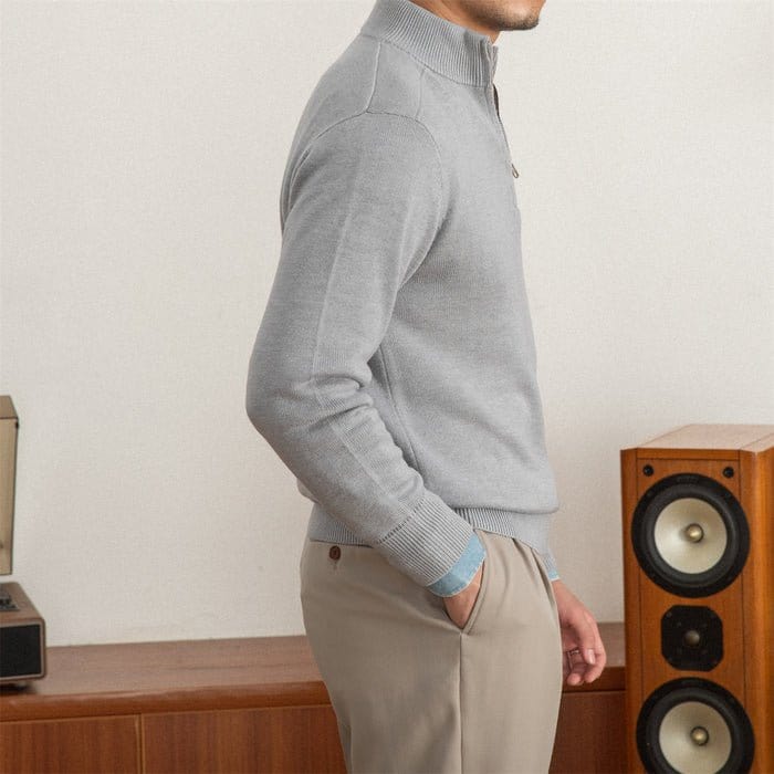 Harry - Old Money Zip Up Jumper