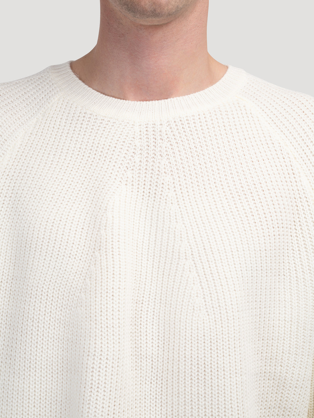 Lloyd - Crew Collar Knitted Jumper Green for Men
