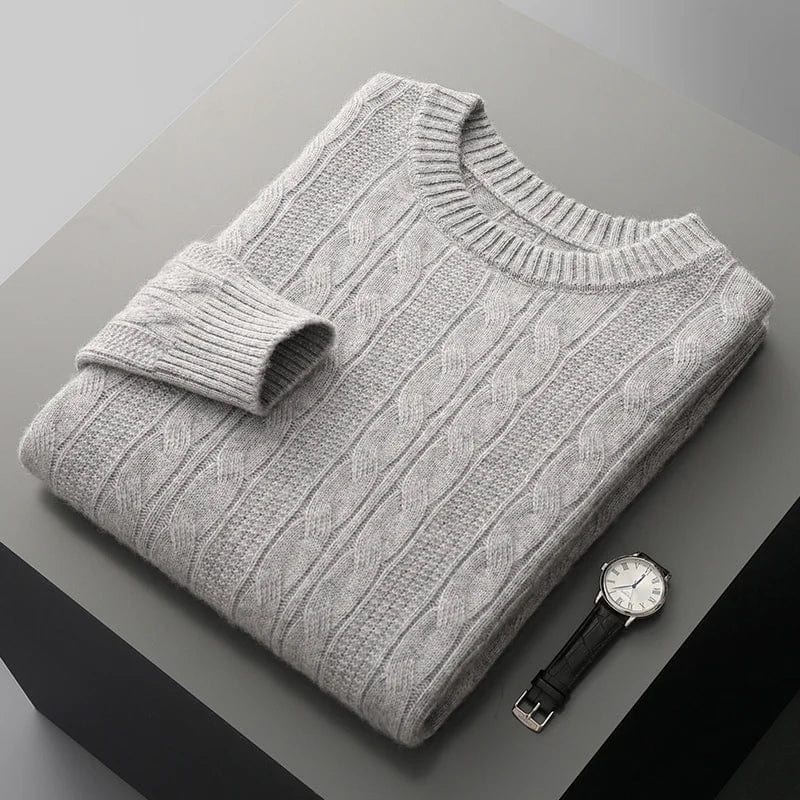 Lightweight Chunky Knit Jumper Men