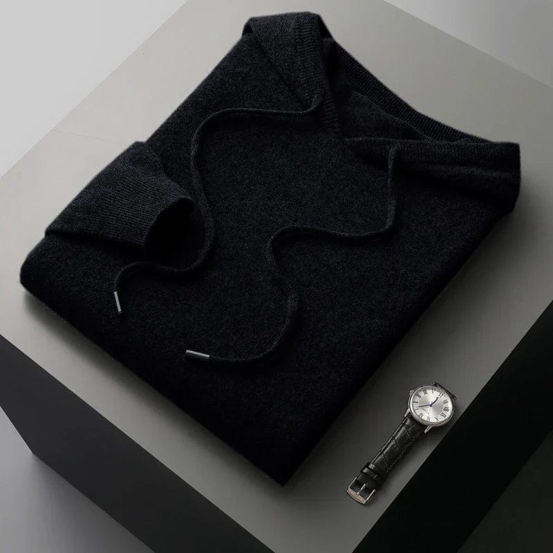 Felix - Soft Knit Fabric Winter Hooded Jumper