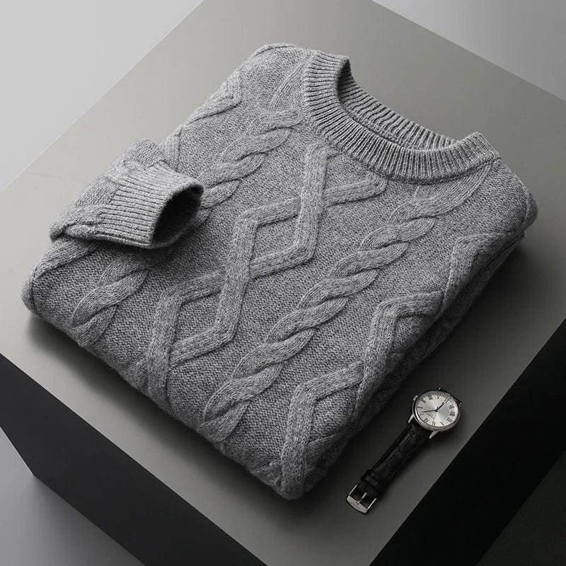 Stanley - Soft Textured Chunky Knit Jumper