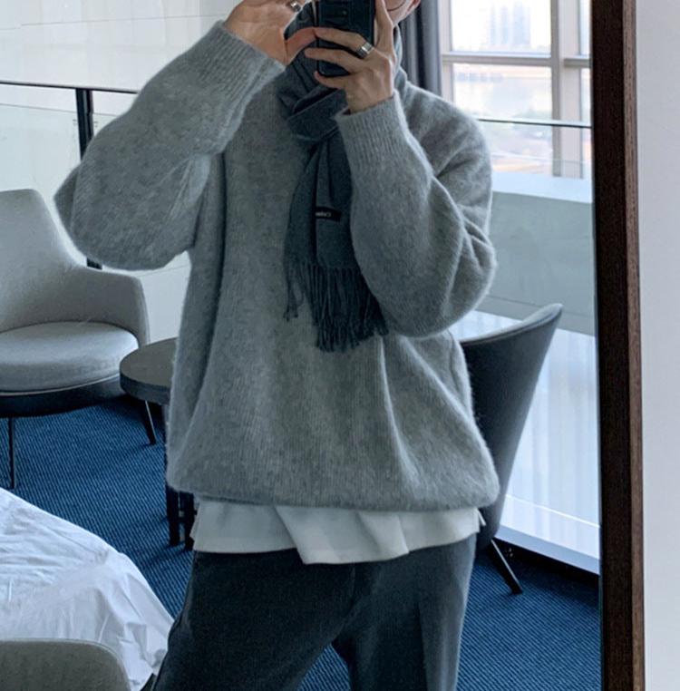 Casual Korean Oversized Knitwear Cardigan