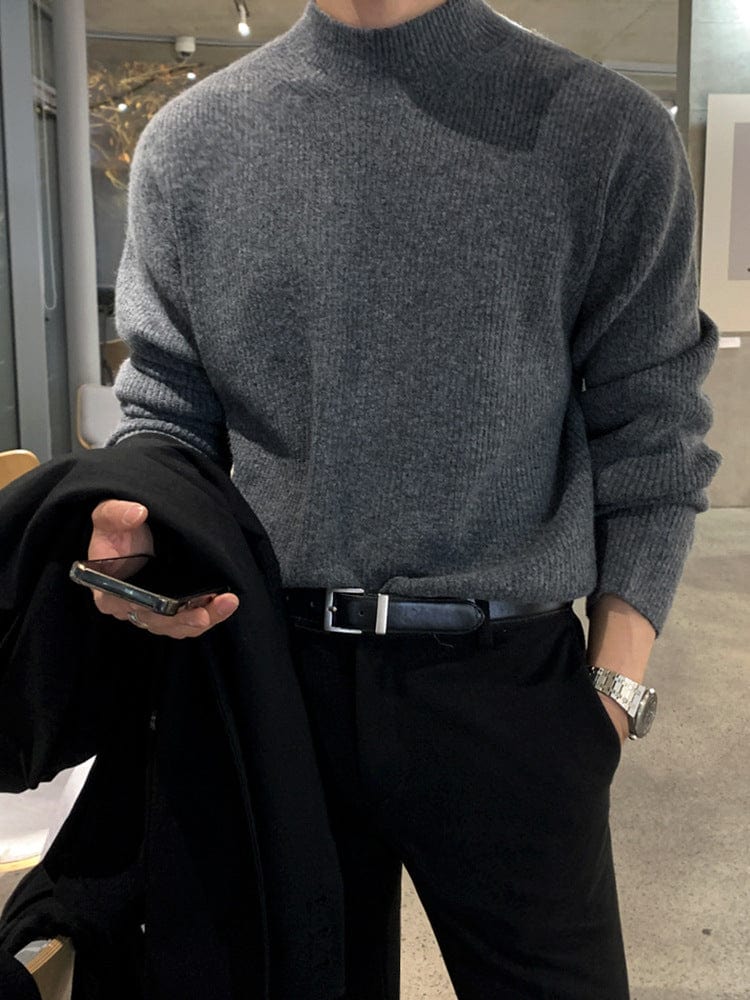Matteus - Knitted Turtleneck Jumper Men