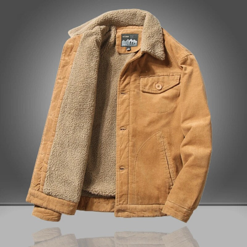 Martien | Winter Jacket with Soft Fleece Lining for Men