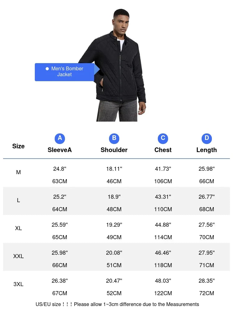 Miles | Padded Men’s Winter Jacket for Comfort and Everyday Warmth