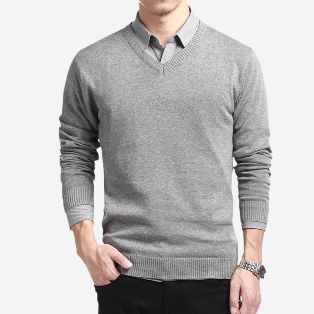 Slim V-Neck Sweater