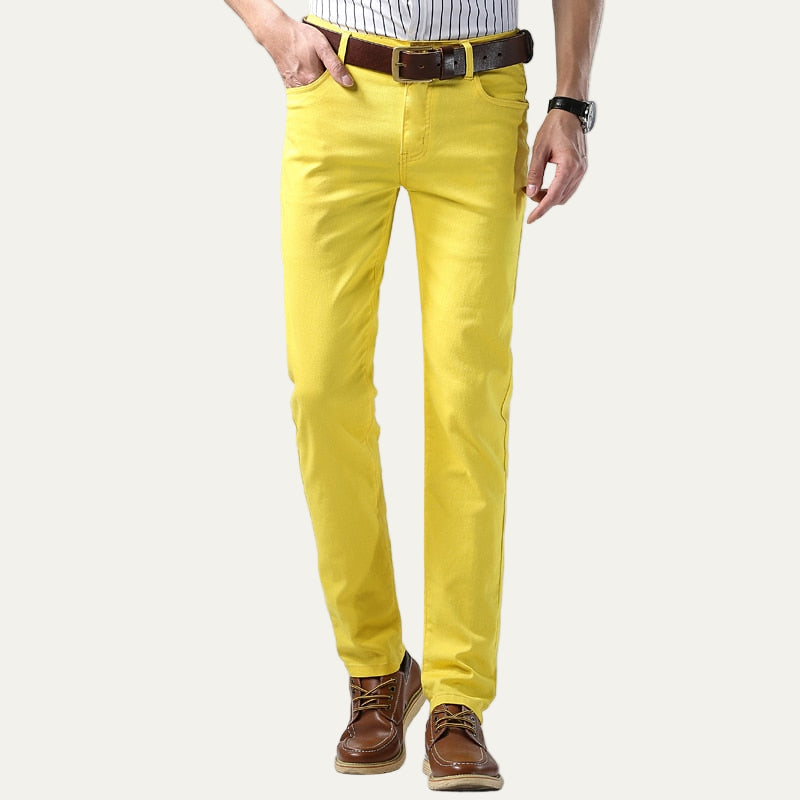 Men’s Slim-Fit Casual Trousers