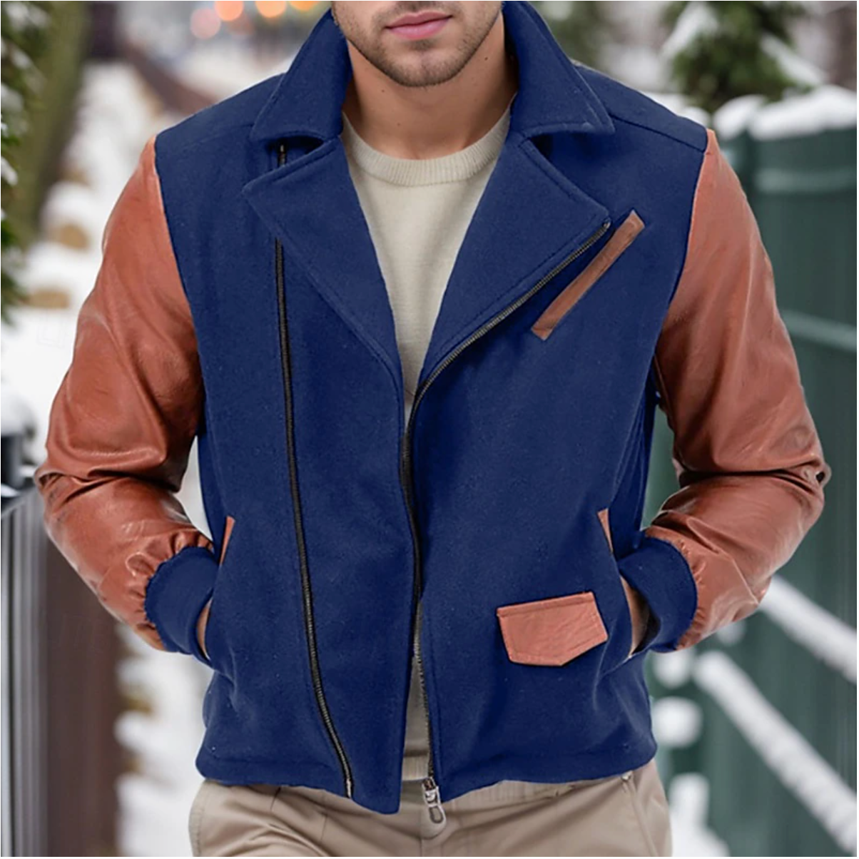 Warm Men's Thermal Parka Jacket
