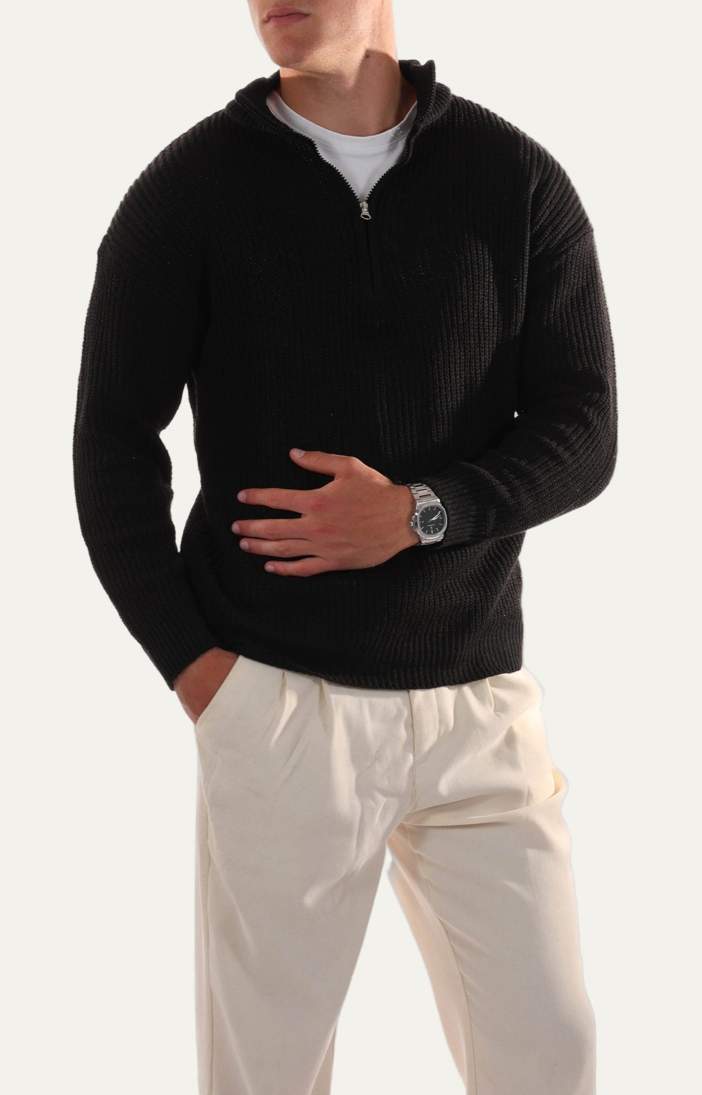 Men’s Classic Quarter-Zip Jumper
