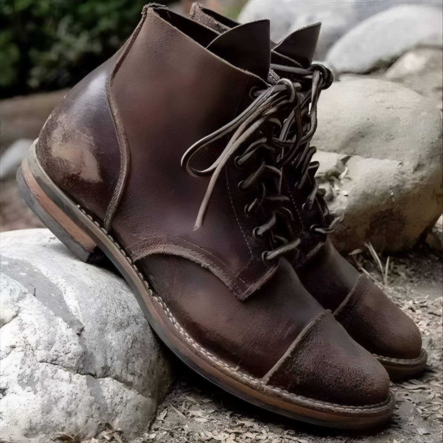 Luxury Brown Leather Formal Shoes