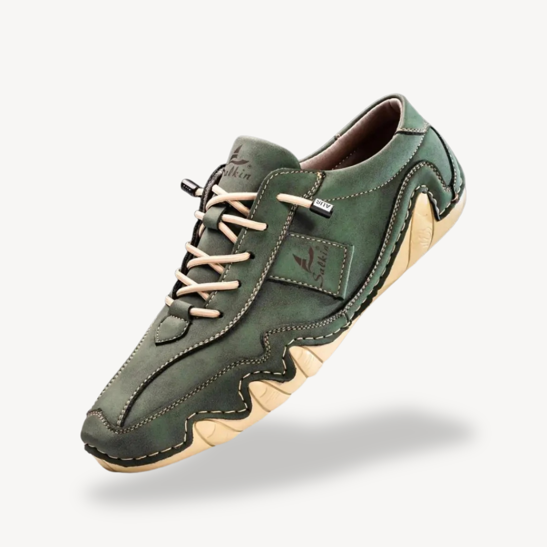 Men’s Smooth Leather Casual Sneaker