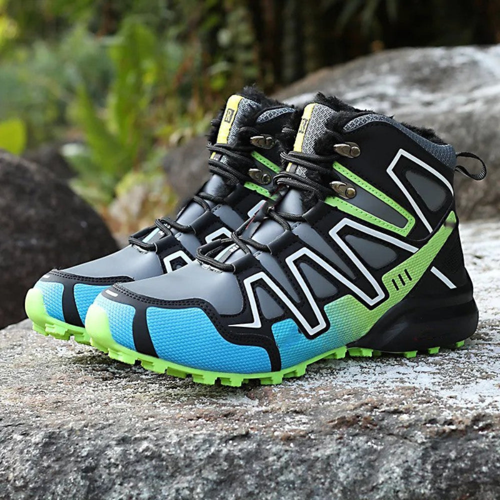 Waterproof Mens Hiking Boots Grip Outdoor Shoes