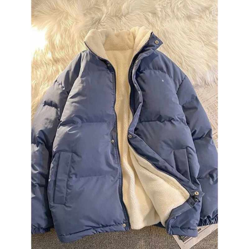 Hunter | Warm Mock Neck Puffer Jacket for Men’s Winter Wear