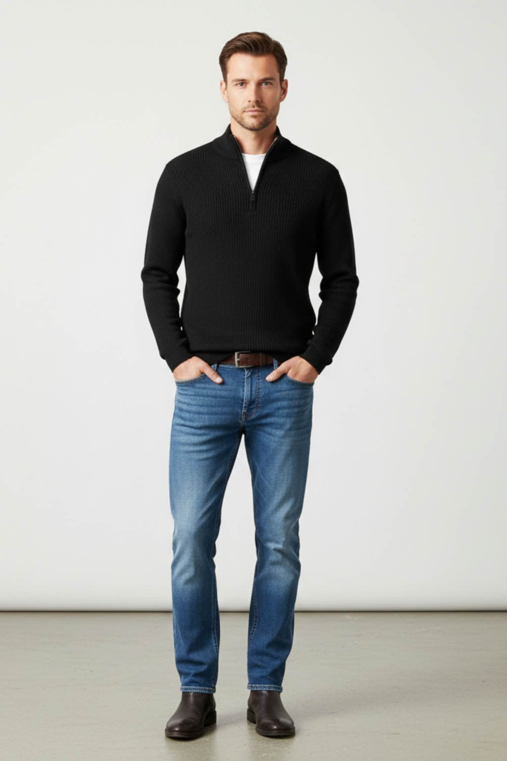 Men’s Zip Up Sweater