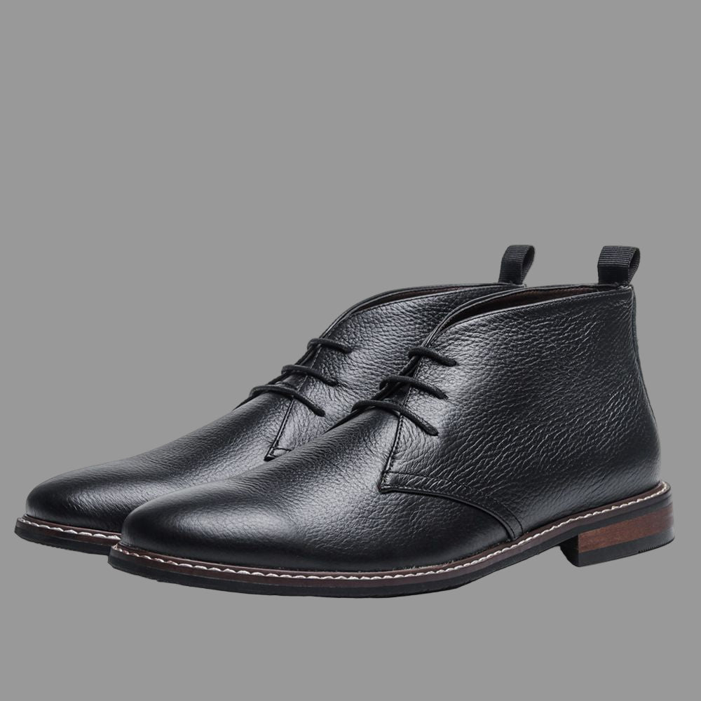 Cevori Classic Formal Style Lace-Up Ankle Boots