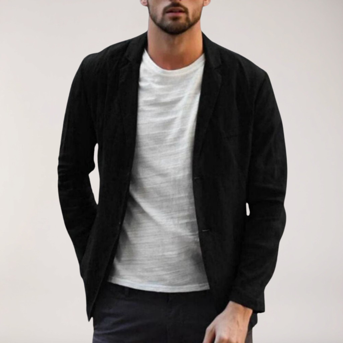 Men's Modern Lightweight Blazer - Spring/Summer Blazer - Single-breasted
