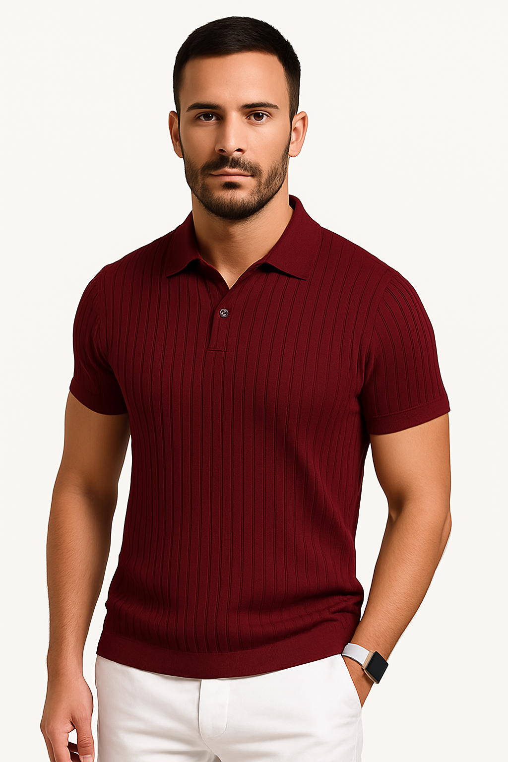 Men’s Muscle Fit Polo Shirt – Effortless Style, Athletic Precision