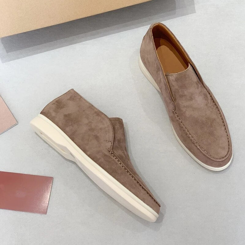 Men’s Casual Suede Slip on Shoes