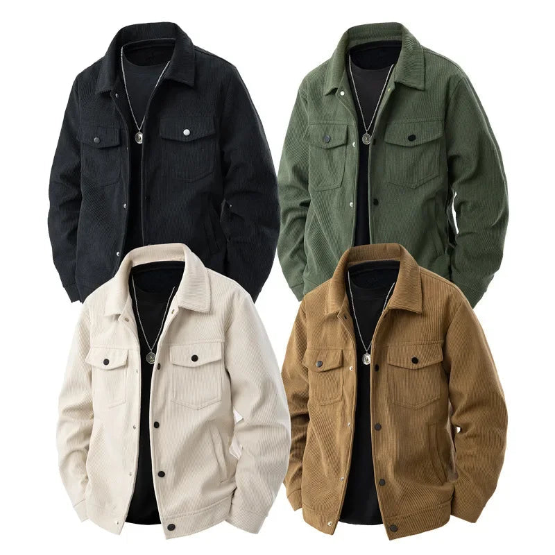 Milan | Classic Autumn Jacket for Men with Refined Style