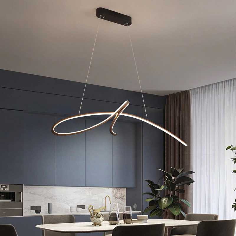 Contemporary Linear Pendant Light For Home - BritishElegance