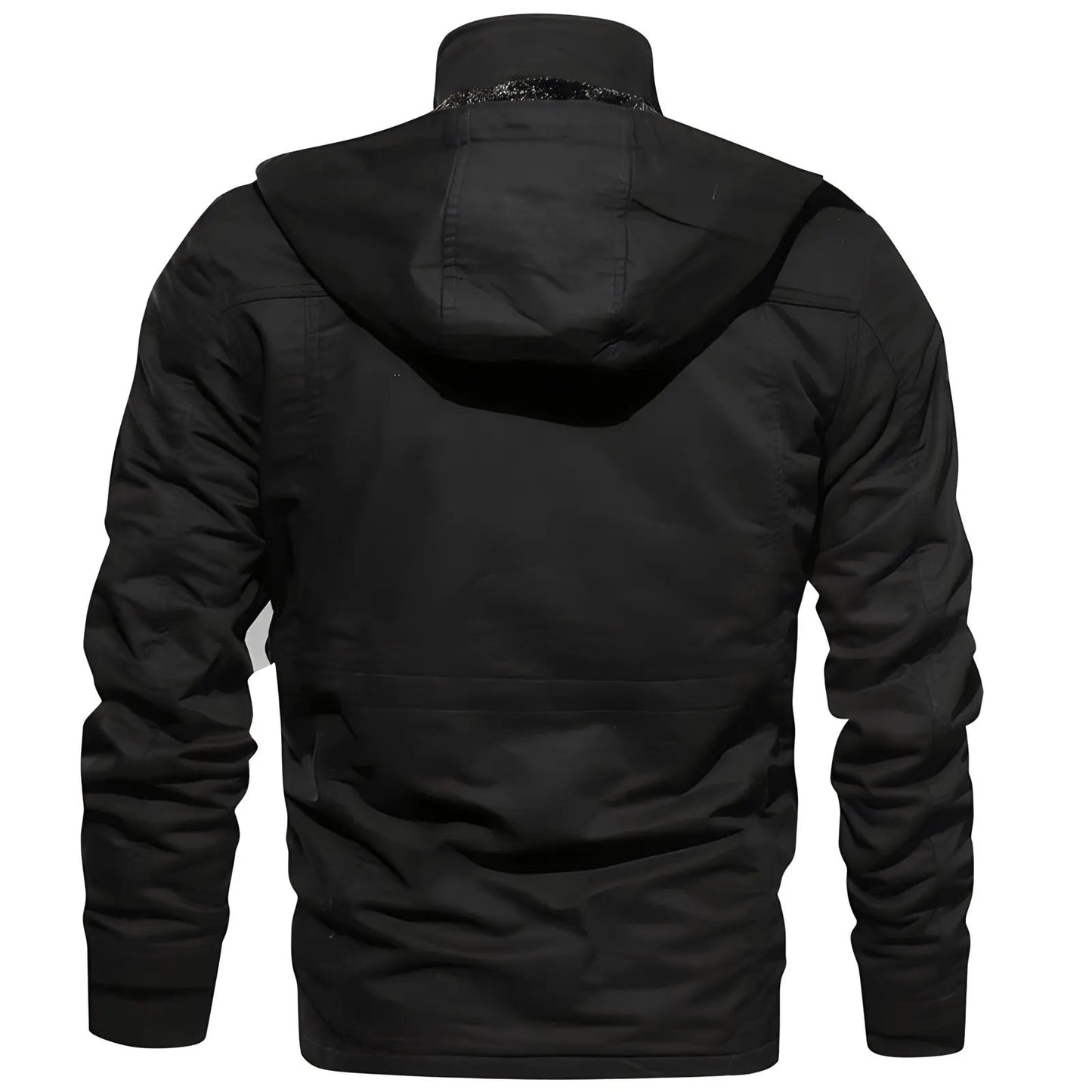 Multi-Pocket Military Jacket for Men