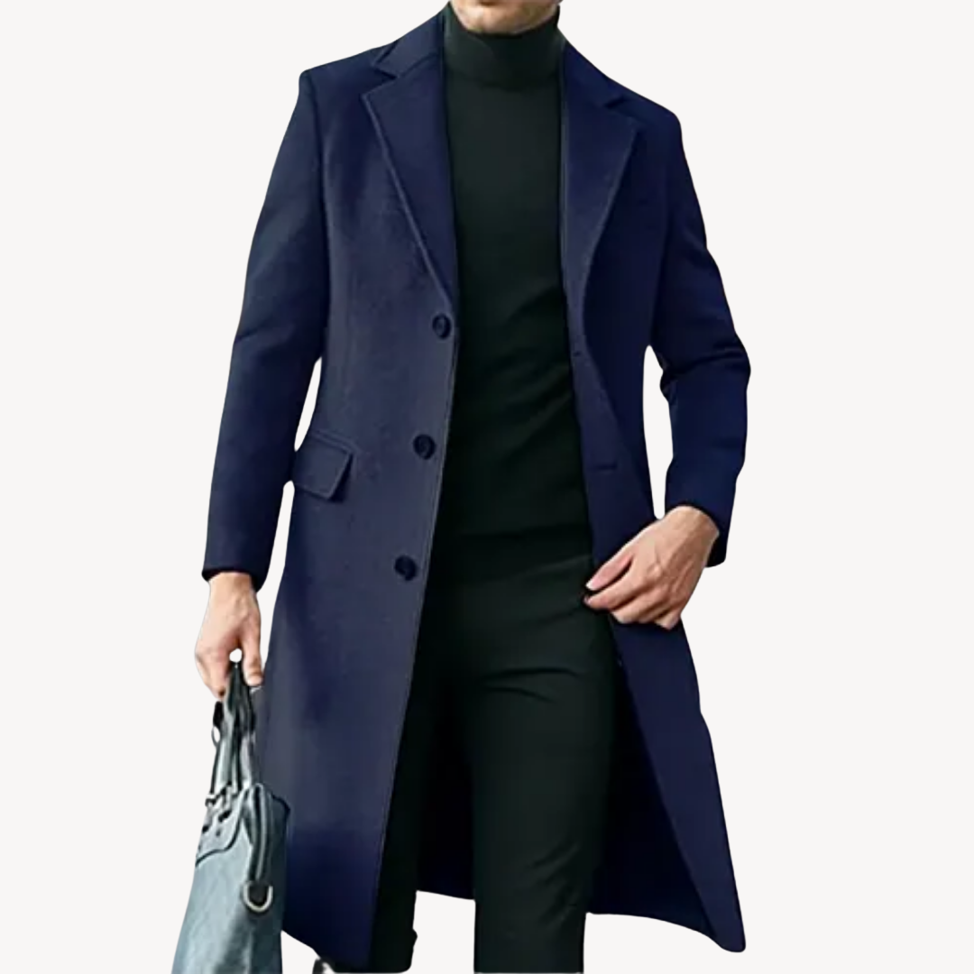 Men's Wool Overcoat
