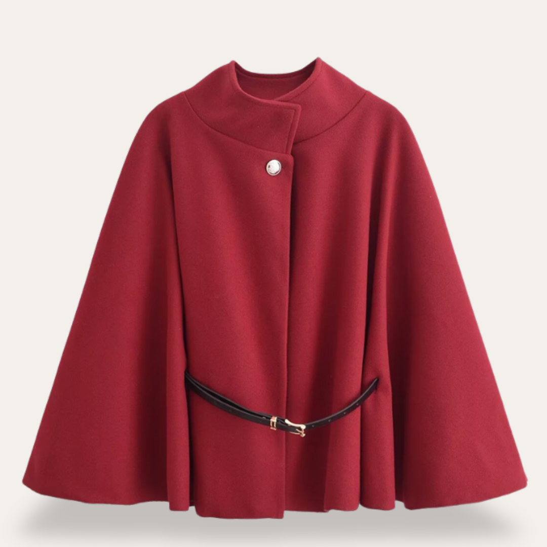 Nicola – Stylish Cape Coat for Women