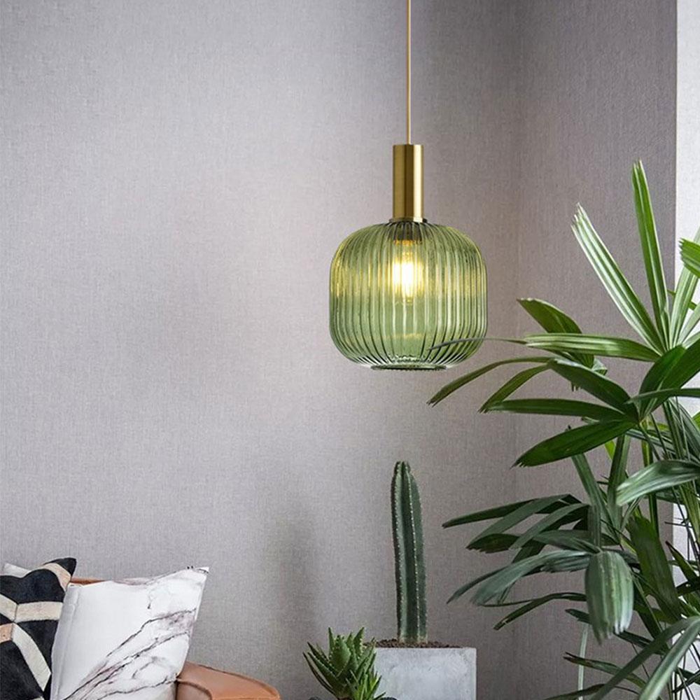Stylish Clear Glass Drop Pendant Light