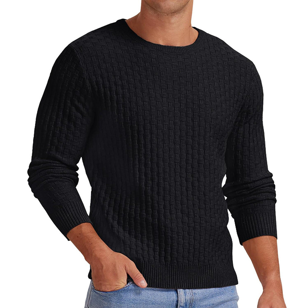 Cevori Stylish Knitwear Round Neck Jumper