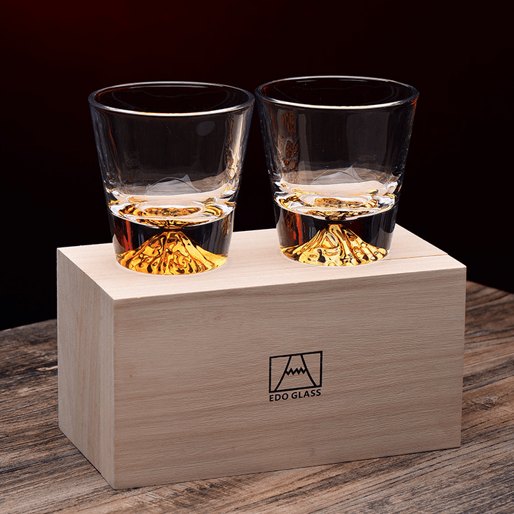 Premium Japanese Whisky Glass Gift Set
