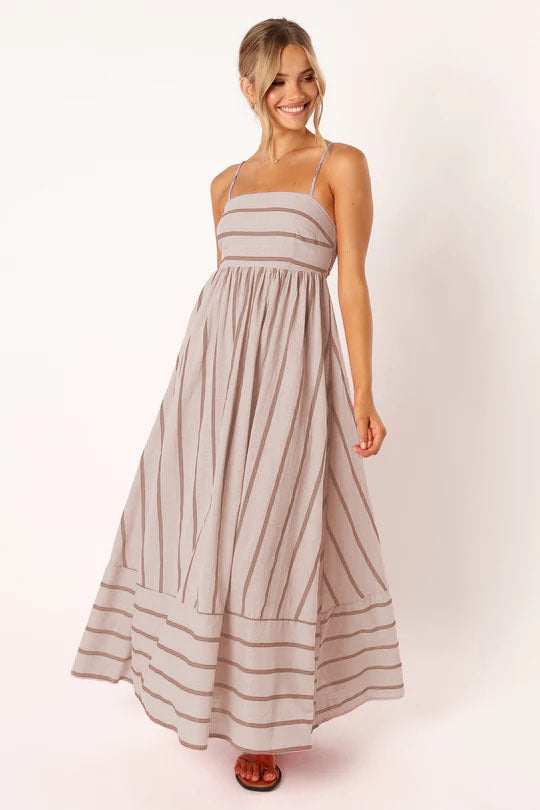 Trendy Open Back Summer Dress