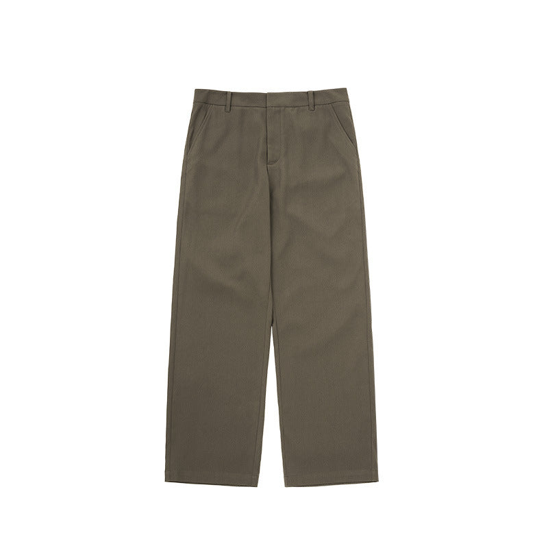 Comfortable Fit Men's Loose Leg Dress Pants