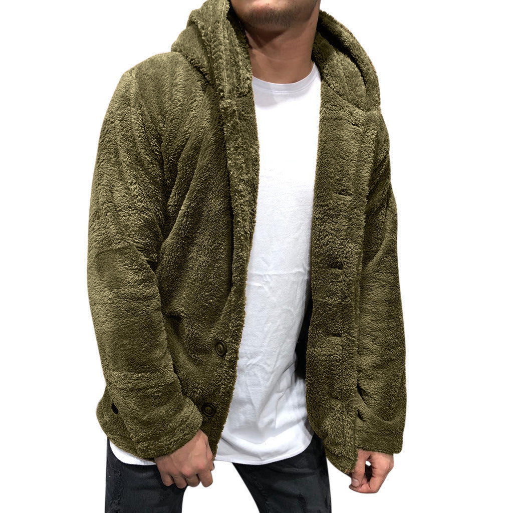 Cevori Cozy with Wide Lapels Teddy Jacket