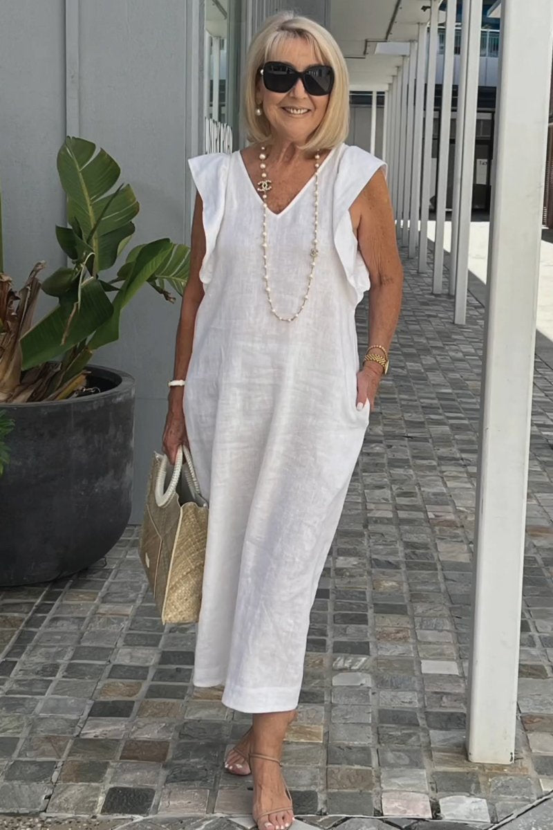 Chic Strapless Summer Dress