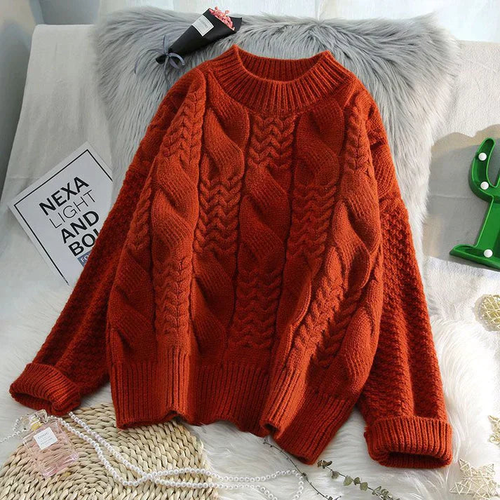 Cozy Women's Oversized Winter Sweater