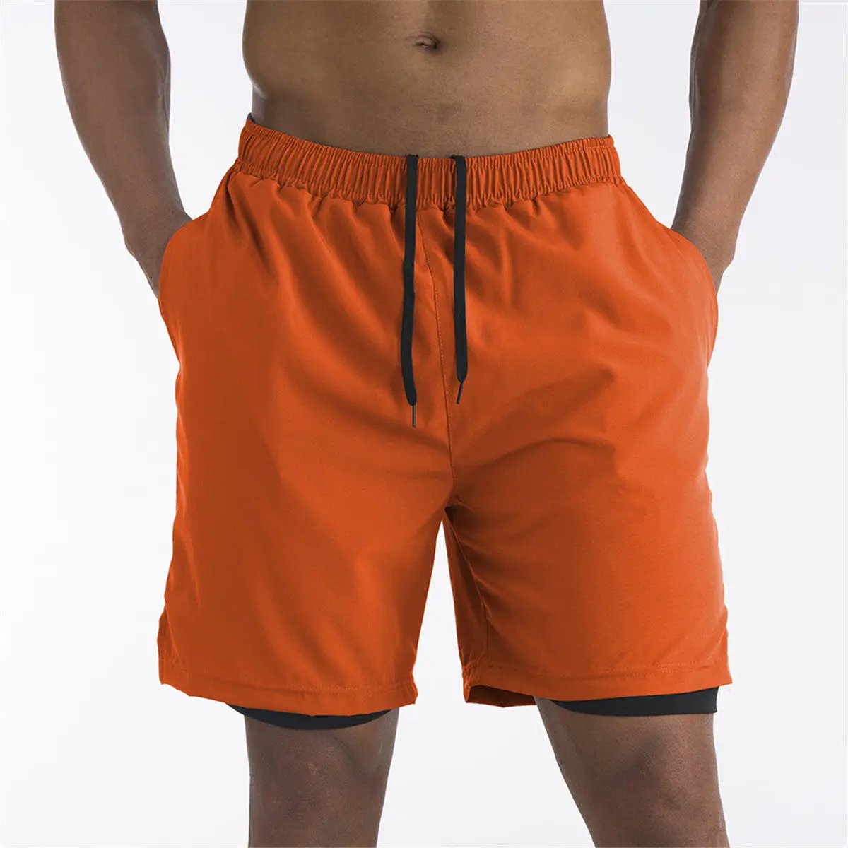 Running Shorts with Liner & Phone Pocket – Comfort & Functionality