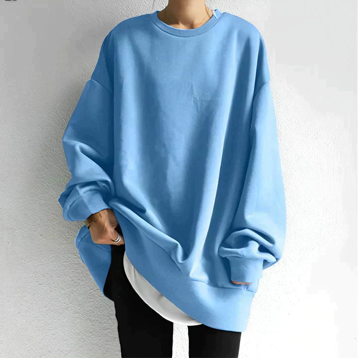Relaxed Fit Women's Long Sweater