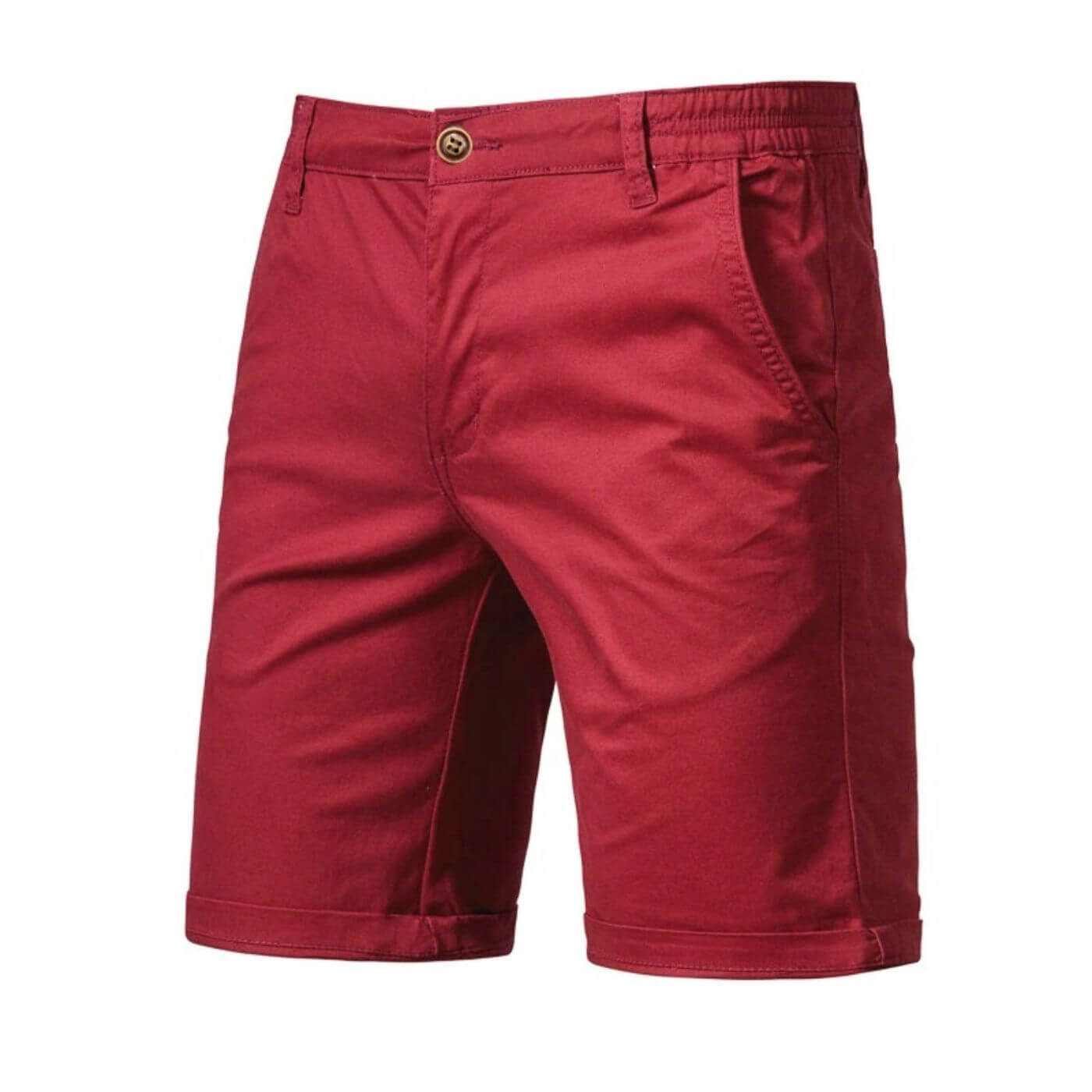 Relaxed Fit Daily Shorts with Elastic Waist