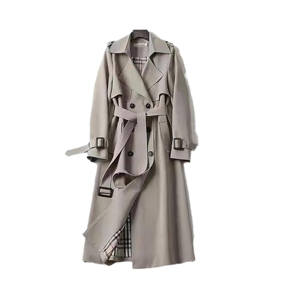 Elegant Ladies Classic Trench Coat
