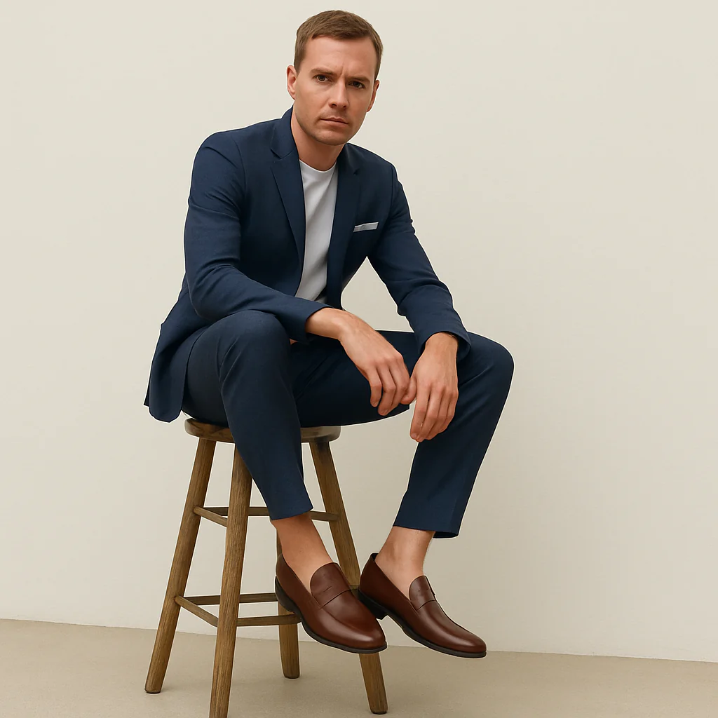 Men’s Classic Square-Toe Loafers