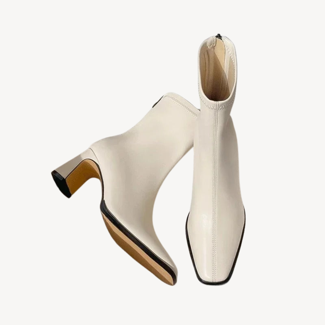 Women’s Vintage Square Toe Ankle Boots