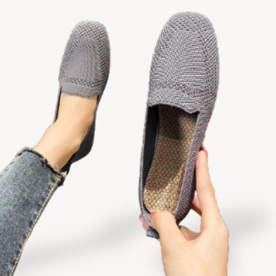 Women's Knitted Orthopedic Slip On Loafers