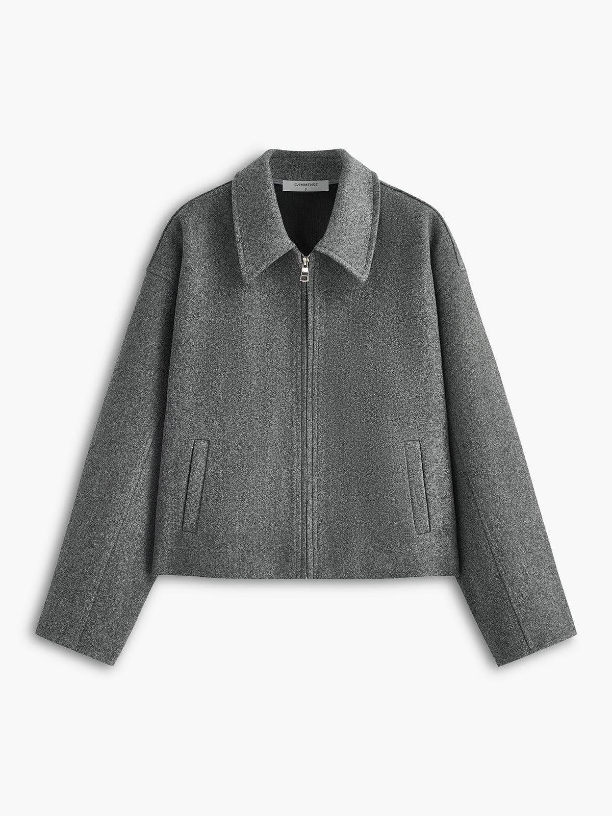Paris | Women’s Classic Zip Front Short Tweed Jacket