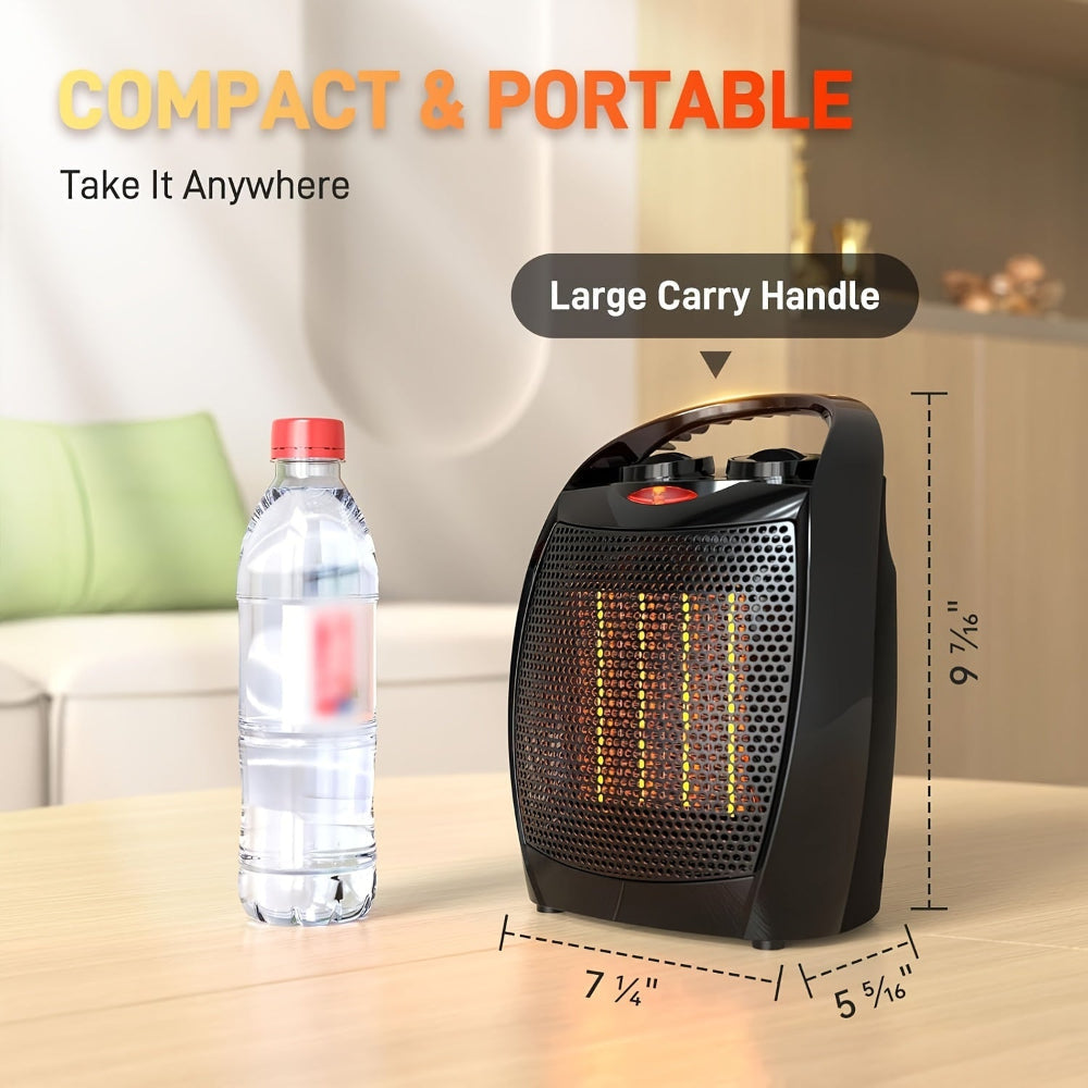 HeatZone Pro | Adjustable Thermostat Electric Space Heater for Indoors