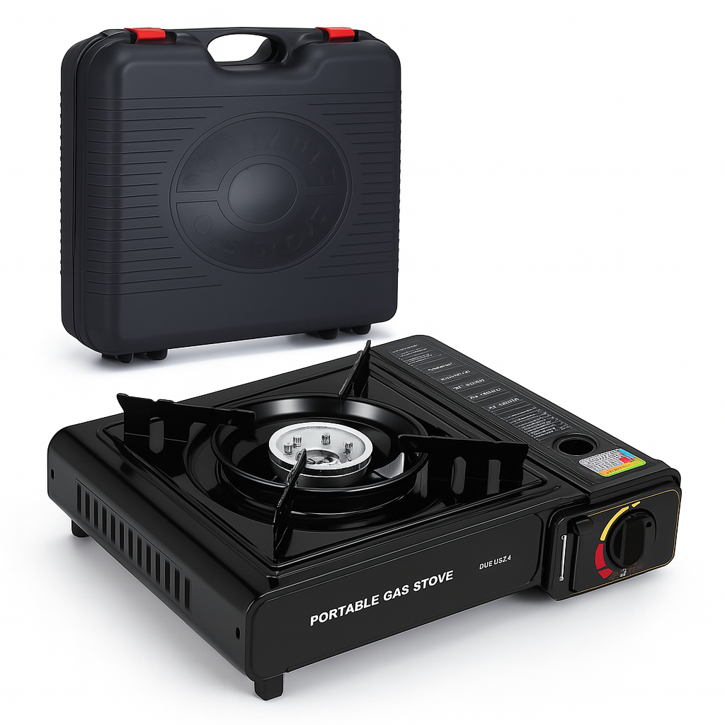 Compact Outdoor Emergency Gas Stove for Camping - BritishElegance