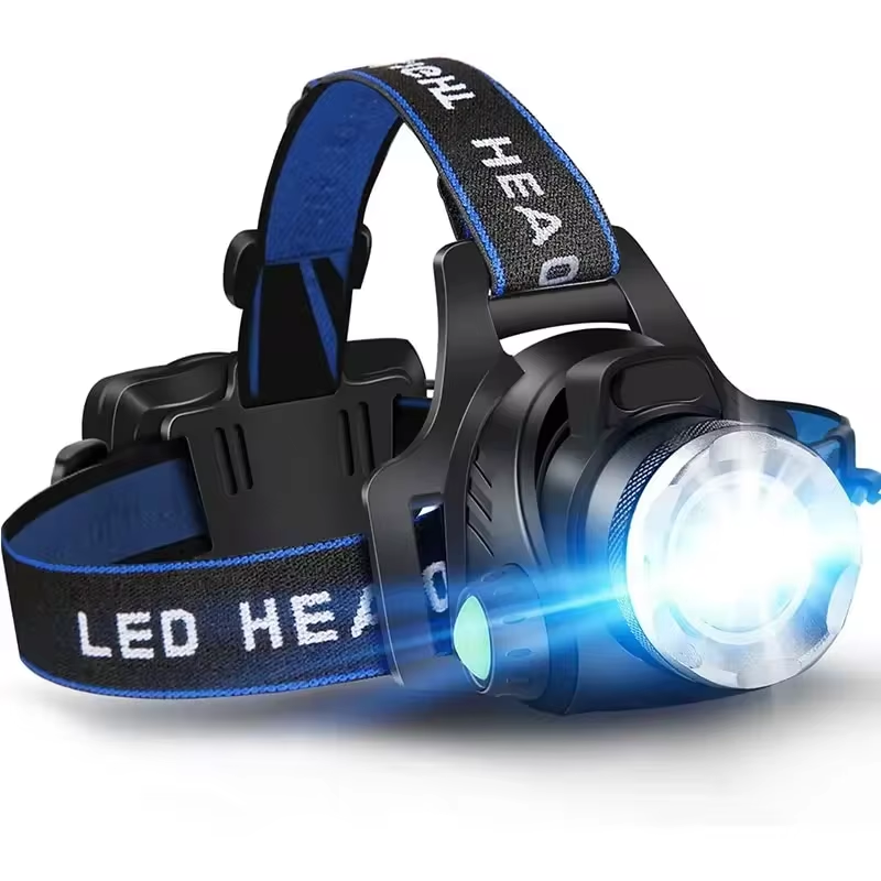 Bright Waterproof Rechargeable LED Headlight - BritishElegance